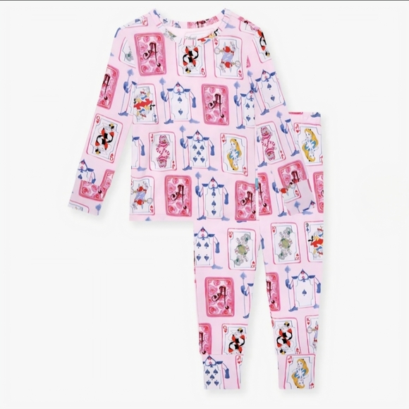 Posh Peanut Disney Alice and the Queen Classic Pajamas 5T/6T NIB